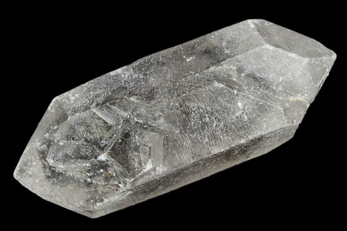 Double-Terminated Smoky Quartz Crystal - Tibet #128637